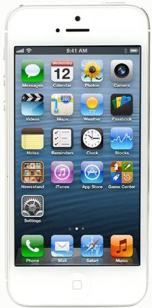 Смартфон Apple iPhone 5 32Gb White & Silver - Углич