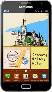 Смартфон Samsung Galaxy Note GT-N7000 Blue - Углич