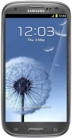 Смартфон Samsung Galaxy S3 GT-I9300 16Gb Titanium grey - Углич